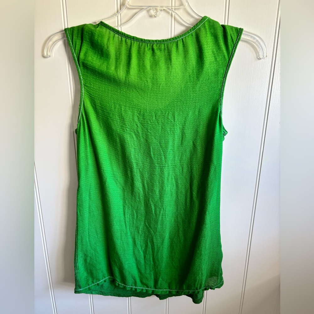 Max Studio  Stretch Linen Top - Picture 3 of 9